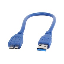 POWERMASTER PM-12900 USB 3.0 MAVİ 30 CM DATA MİCRO USB KABLOSU