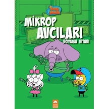 Mikrop Avcıları Boyama Kitabı - Yqbx-637235