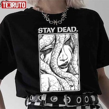 Noıssey Kırmızı Etiket Gala Berserk Sucubbus Stay Dead Unisex T-shirt 14508 Siyah