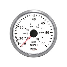 Mors Sürat Göstergesi 55 Mph Beyaz