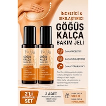 Sıkılaştırıcı, Toparlayıcı, Küçültmeye Yardımcı Göğüs Ve Kalça Bakım Jeli 100 Ml X 2 Adet