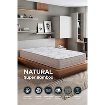 Full Ortopedik Natural Süper Bambu Yatak Çift Kişilik
