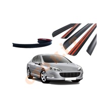 Peugeot 407 Uyumlu Bagaj Üstü Spoiler Mat Siyah