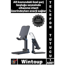 Telefontutucu Ayarlanabilir Katlanabilir Yükseklik Açılı Ofis Stand Masaüstü Telefon Tablet Tutucu
