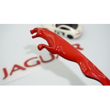 Dk Tuning Jaguar Panter Kırmızı Abs Bagaj Yazı Logo Oem Ürün