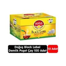 Doğuş Black Label Demlik Çay 100 Adet 10 Paket