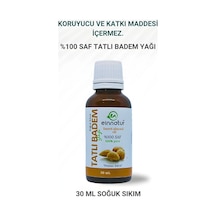 Einnatur Tatlı Badem Yağı %100 Saf Soğuk Sıkım 30 ML