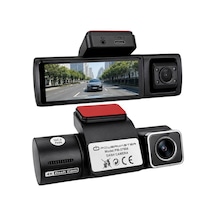 Powermaster Pm-37888 4k Mini Dash Çift Lensli Araç Yol Kabin İçi Kayıt Kamerası