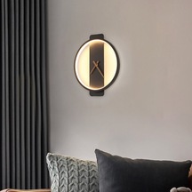 Sconce Saat Duvar Aplik Led (Elektrik Bağlantısı Gerekli...