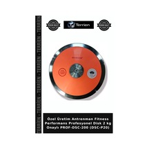 Özel Üretim Antrenman Fitness Performans Profesyonel Disk 2 Kg Onaylı Prof-dsc-200 Dsc-p20