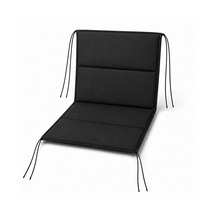Microcase İple Sabitlemeli Katlanabilir Sırtlıklı Tasarım Kamp Sandalyesi Minderi Piknik Outdoor Balıkçılık 80x40 Cm Al5565 Siyah