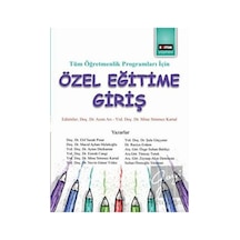 Özel Eğitime Giriş -  Eğitim Yayınevi