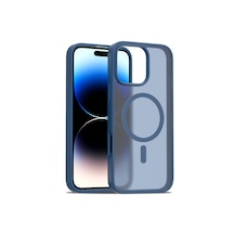 Apple İphone 14 Pro Max Jota Magsafe Kapak Mavi