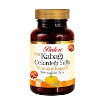Balen Bal Kabağı Çekirdeği Yağı - 100 Kapsül Balen Bal Kabağı Çekirdeği Yağı - 100 Kapsül