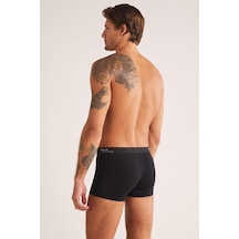 Pierre Cardin Kom Tight Siyah 2'li Şort Boxer 2'li Avantajlı Paket Siyah