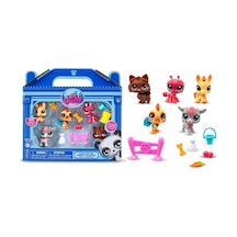 1005103 Littlest Pet Shop - Minişler 5'li Figür Seti S1 Çiftlik Temalı Miniş