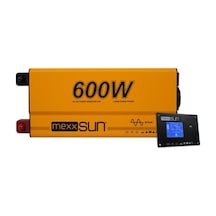 Mexxsun 12v 600w Ats Ups Şarjlı Tam Sinüs Inverter Ekranlı Mex600tc