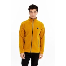 Champp Tam Fermuarlı Unisex Polar Sarı
