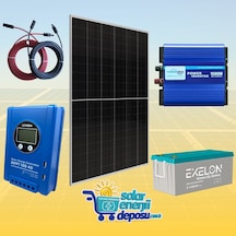 Solar Enerji Deposu 1500w Orta Seviye Güneş Enerjisi Paketi Ev Tipi Solar Sistem