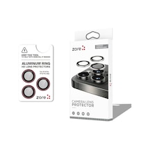 Apple iPhone 18 Pro Uyumlu Parmak İzi Bırakmayan Kamera Lens Koruyucu Cl-12 - Bordo - T42325