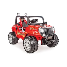 Pilsan Ranger 12 V Uzaktan Kumandalı Akülü Jeep - Kırmızı 05 107