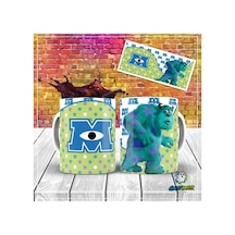 Monsters Kupa Bardak Tek Adet K0328 Çok Renkli