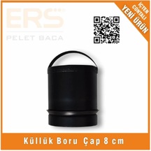 Ers Baca Küllük - Pelet Baca 8 Cm Ø 80 Mm