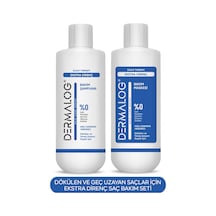 Dermalog Ekstra Direnç Saç Bakım Maskesi 500 ML + Ekstra Direnç Bakım Şampuanı 500 ML