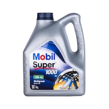 Mobil 15w/40 Super 1000 4lt Dizel & Benzinli