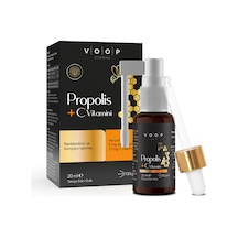 Voop Propolis + C Vitamini Sprey - Damla 20 Ml - 5 Adet Tarı
