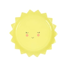 Meri Meri - Happy Sun Plates - Güneş Tabak - S
