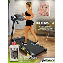 Proforce Pasifik Plus Koşu Bandı - 2.50 Hp, Led Gösterge, 0.8-14 Km/sa V
