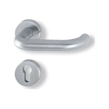 Lockway Paslanmaz Rozetli Kapı Kolu U Tipi Wc Tip