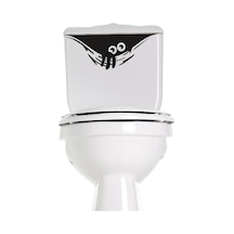 Wc Klozet için Komik Sticker Yapıştırma Model2