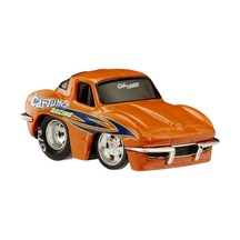 Adore Oyuncak Cartuned S3 1963 Chevy Corvette Stingray - Turuncu Pro Street Araba Ict526735