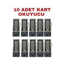 Sr-200 Em-w Ip68 Su Geçirmez Kartlı Ve Şifreli Geçiş Sistemi Rfıd Proximity Kart Okuyucu 125 Khz 10 Adet