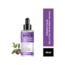 Lexroo Expert No.6 Biotin Caffeine Dökülme Karşıtı Saç Bakım Serumu, 50 Mililitre, Vegan