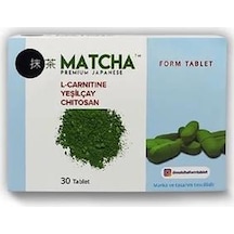 Matcha L-carnitine Yeşil Çay 30 Tablet