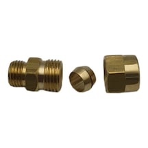 Sarı Pirinç Yüksüklü Rekor 1/8 - 4mm