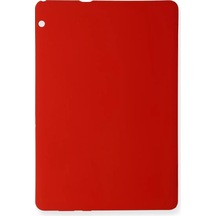 Newface Huawei Mediapad T5 10 Kılıf Evo Tablet Silikon - Kırmızı Tablet Kılıfı