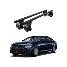 Royal Genesis G90 2016 Ve Sonrası Uyumlu Siyah Ara Atkı Port Bagaj Tavan Barı