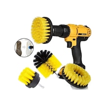 3'lü Matkap Ucu Banyo Küvet Duşakabin Araba Tekerliği Koltuk Yıkama