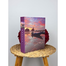 Albümü 10x15cm 200 Fotoğraf Kapasiteli Renkli Sandal Desenli Anı Albümü