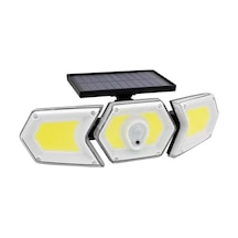 Solar Güneş Enerjili Geniş Açılı Çift Kanatlı Cob Ledli 3 Modlu İndüksiyon Lambası W774b