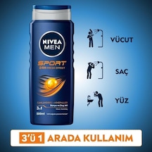 Men Sport Duş Jeli 500 Ml + Invisible Black&white Fresh Erkek Roll-on Deodorant 50 Ml Diğer