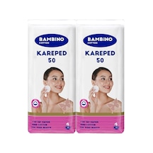 Bambino Cotton Kare Makyaj Ve Bebek Temizleme Pamuğu 100 Adet