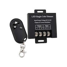 Powermaster Pm-37845 12v-24v 30a Tek Renk Şerit Led Dimmer Rf Uzaktan Kumandalı Kontrol Cihazı
