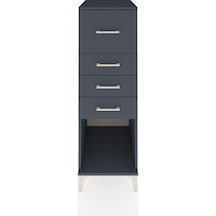 Kronos Dolap 4 Çekmeceli 44x59x134 Antrasit-antrasit Antrasit