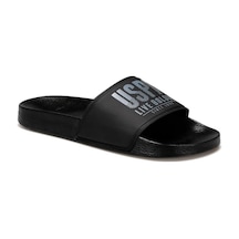 U.S. Polo Assn. U.s Polo Assn. Gusty Plaj Havuz Deniz Siyah Erkek Terlik Siyah
