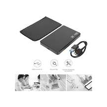 Maxgo 2.5 İnç Usb 3.0 Sata Harddisk HDD Kutusu İnce Siyah